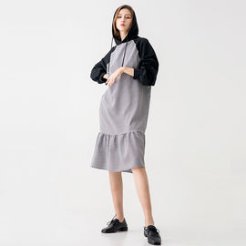 Fall Clothing Sweatshirt and Hoodie Dress For Women